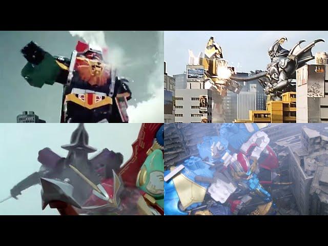 Super Sentai All Ultimate Mecha First Defeats