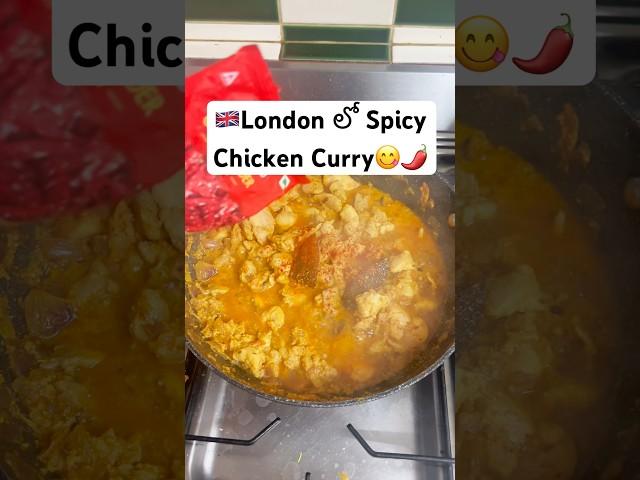 ️Spicy Chicken Curry in London #astamakhil #uk #teluguvlogs