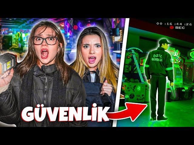 GECE GİZLİCE EĞLENCE MERKEZİNDE KALMAK !? Feride Özdinç | Sıla Dündar