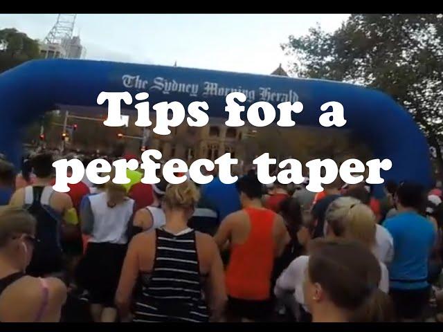 Tips for a perfect taper (and a great SMH Half Marathon)