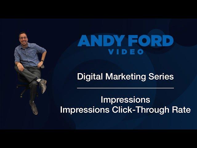 Digital Marketing Tips - Impressions & Impressions Click-Through Rate