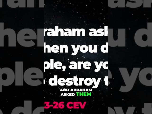 God's Promise to Abraham: Sarah's Unbelief & Sodom's Fate