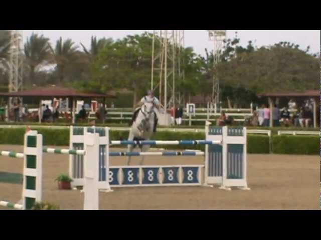 Mohamed Serag Elgayar with Gazella A1 league final 140/150 cm  kings ranch 18/5/2012