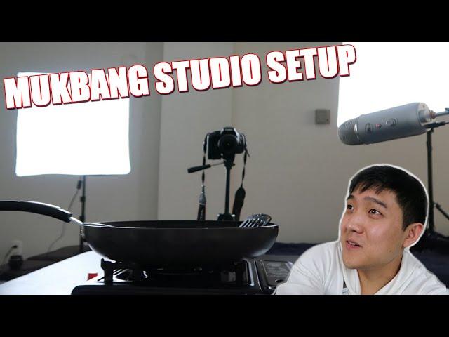 MUKBANG STUDIO SETUP VLOG | Day with DaBoki