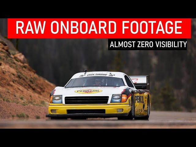 Rod Millen's Pennzoil Toyota Tacoma full lap Pikes Peak 100th running.