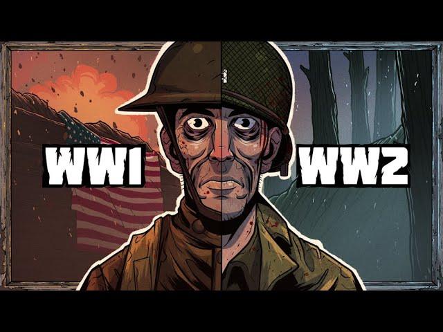 The WORLD WARS From America's Perspective (Full Documentary) | Animated History