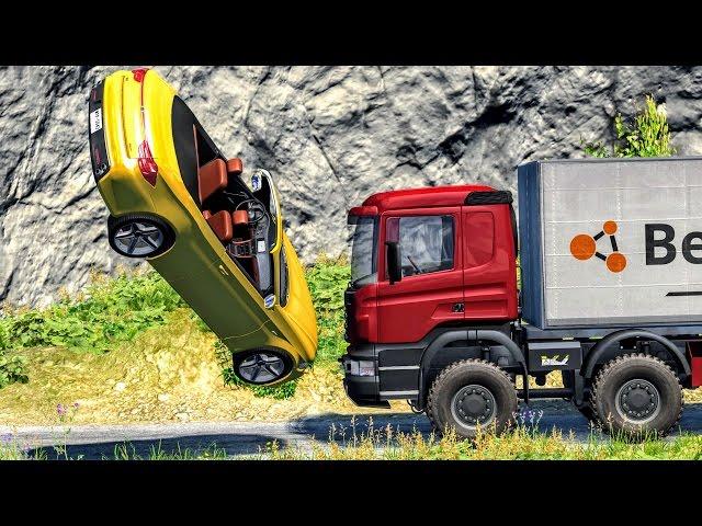 Slow Motion Crashes #1 - BeamNG Drive