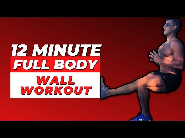 Whole Body Wall Workout to Burn Fat at Home | BJ Gaddour