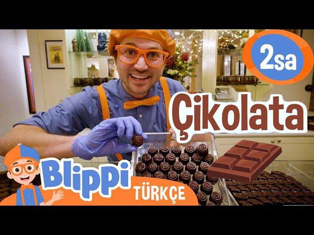 Blippi ile Çikolata Atölyesi!  | Blippi Türkçe - Çocuklar için Eğitici Videolar