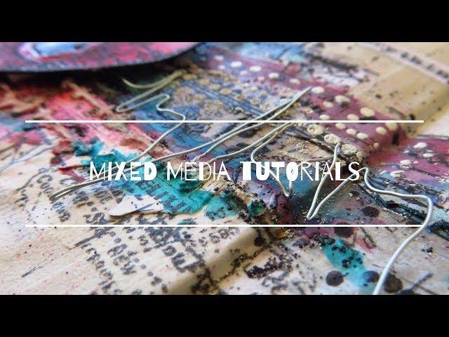 Mixed media  tutorials by Lemon Creation - Asia Marquet