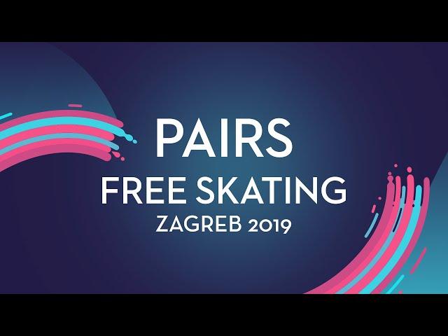 Annika Hocke / Robert Kunkel (GER) | Pairs Free Skating | Zagreb 2019