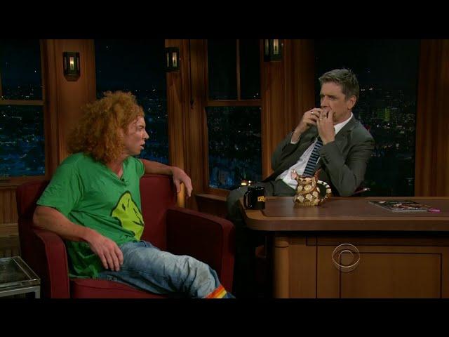 Late Late Show with Craig Ferguson 5/24/2011 Courteney Cox, Carrot Top