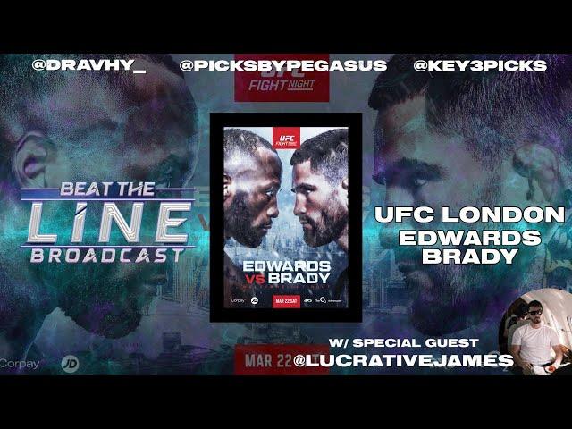 UFC London Edwards vs Brady | Full Card Breakdown | Bets and Predictions w/ LucrativeMMA