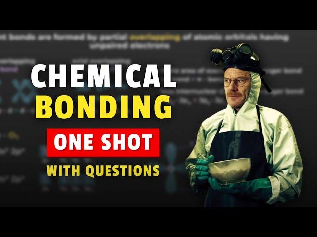 CHEMICAL BONDING Class 11 One Shot for JEE Mains 2025 | Simply Concise