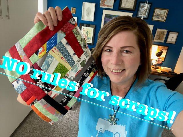 No Rules For Scraps ️ v22.04 | More Scrap Quilting | Scrappy Quilt Block | Sewing for Fun