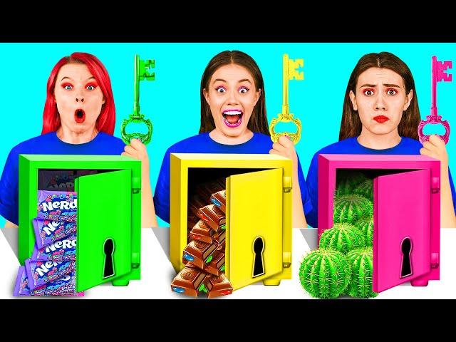 Solve the Mystery Challenge of 1000 Keys | Fantastic Food Hacks by 4Fun Challenge