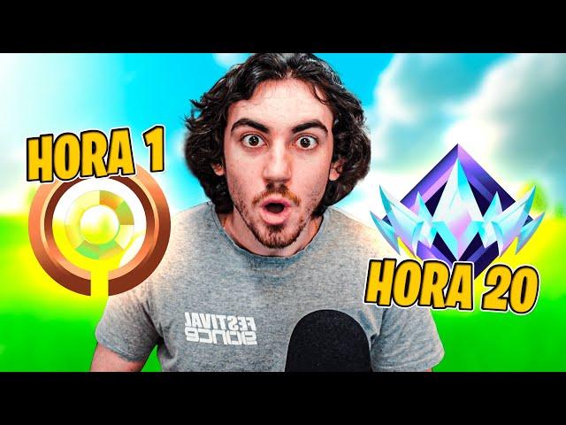 DE BRONCE A UNREAL EN FORTNITE CON SOLO SNIPER *ZERO BUILDS*