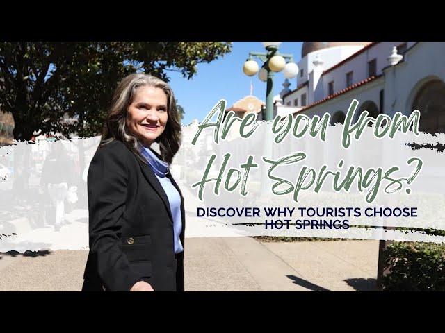 Hot Springs Insider: Famous Bath House! #realestateagent #interview #bathhouse #spa