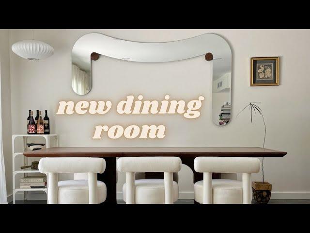 UPDATE MY DINING ROOM WITH ME | DEEPLY MADLY MODERN