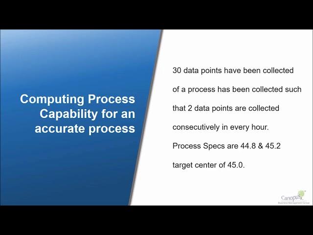 Performing Process Capability Analysis in Minitab I