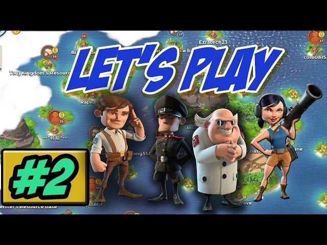 HQ Level 7 and Terror! | Boom Beach Let's Play #2