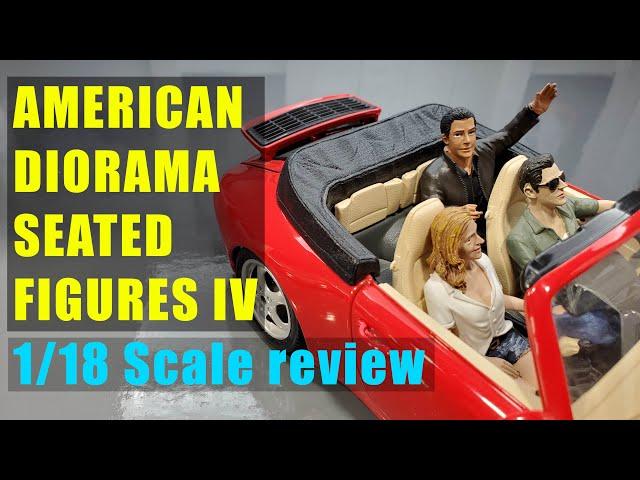 American Diorama Seated Figures 4 1/18th scale review