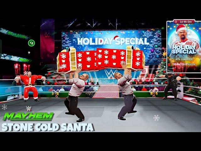 Stone Cold SANTA Holiday Special Event Walkthrough WWE MAYHEM