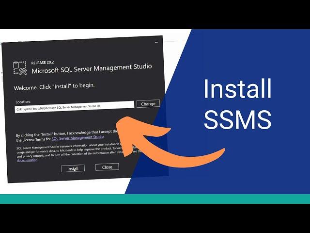 How to Install SQL Server Management Studio (SSMS)