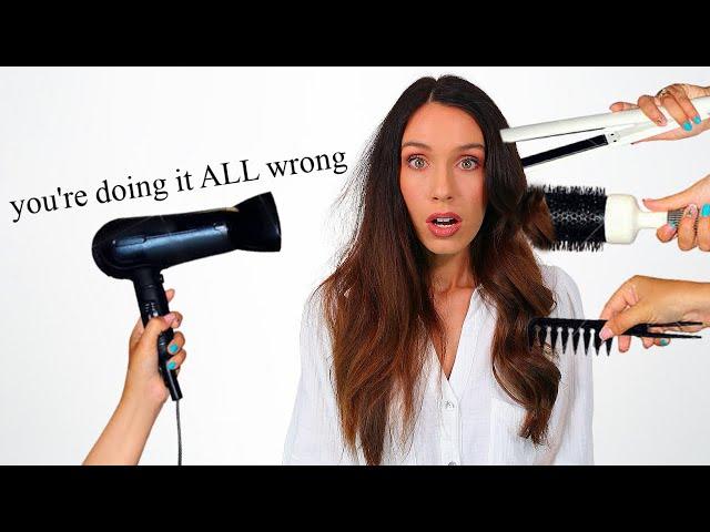 10 Ways You’re Doing Your Hair WRONG! *life-changing*