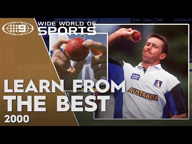 Glenn McGrath gives a bowling masterclass: From the Vault, 2000 | Wide World of Sports