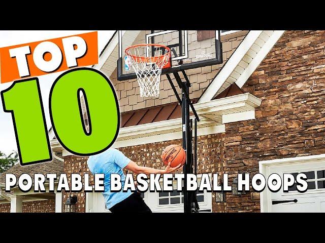 Best Portable Basketball Hoop In 2024 - Top 10 Portable Basketball Hoops Review