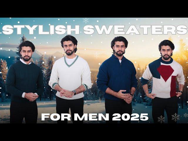 CLASSY SWEATERS AND KNITWEAR FOR MEN IN BUDGET | AFFORDABLE PULLOVERS AND CARDIGANS 2025