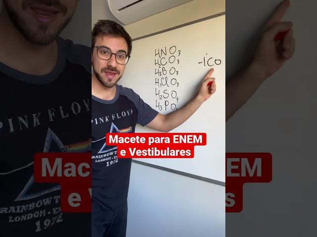 Macete de Química para o #ENEM