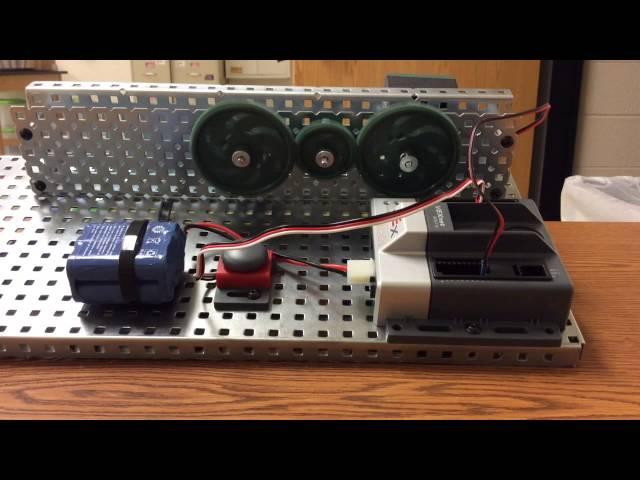 Motorized Gear Train with Idler