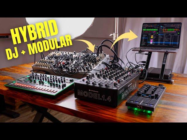 How to approach a Hybrid DJ / Modular Synth Live Set Up