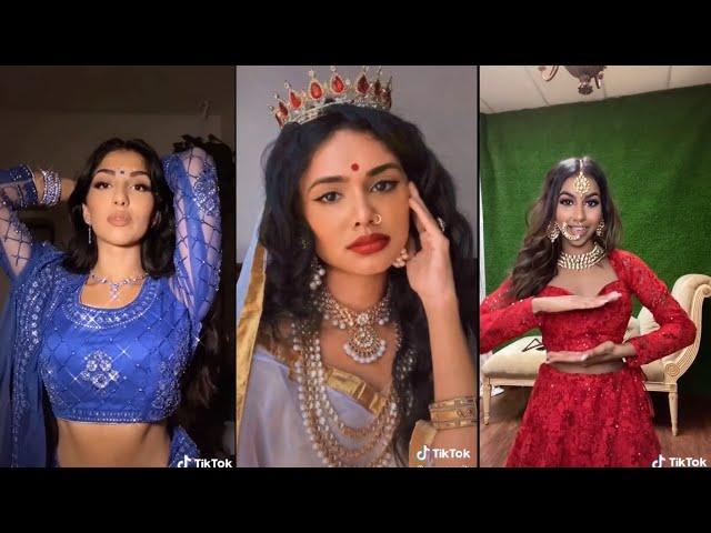 Desi outfit transition | TikTok Trend