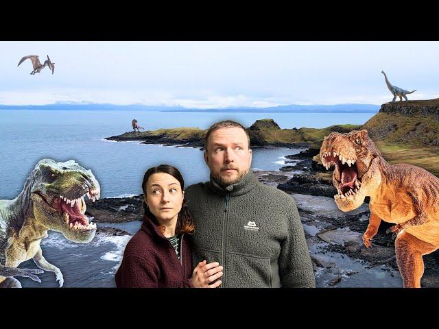 JURASSIC Skye! Hunting For Dinosaur Footprints - Scottish Highlands - Ep107