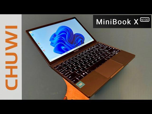 CHUWI MiniBook X N100 - The Best Mini Laptop 2-in-1 2024