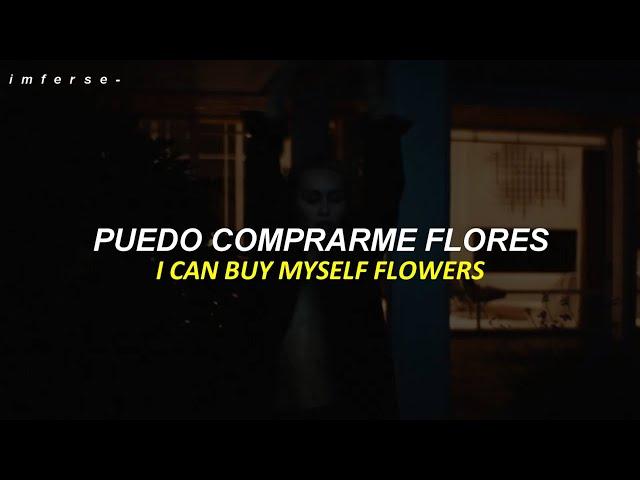 flowers traducida español (Letra/Lyrics) // Miley Cyrus