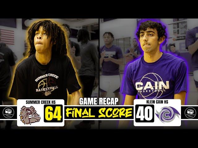 Non District Matchup | Summer Creek HS vs Klein Cain HS Game Recap