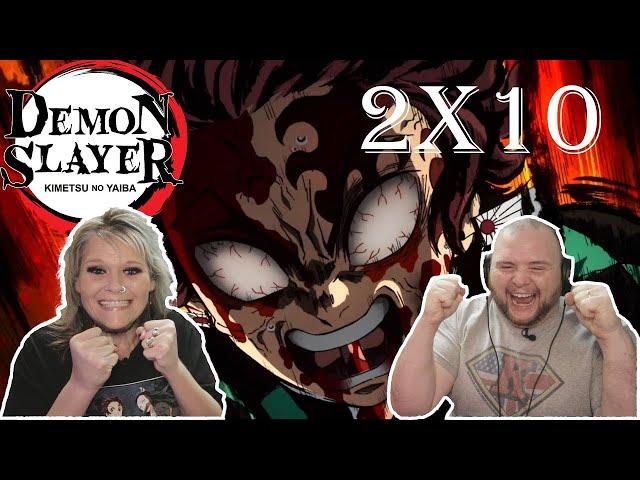 DEMON SLAYER  KIMETSU NO YAIBA 2x10 REACTION  |  Never Give Up