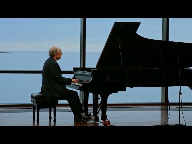 Marc Andre Hamelin plays Schubert piano sonata no.21 Massachusetts June 27 2020