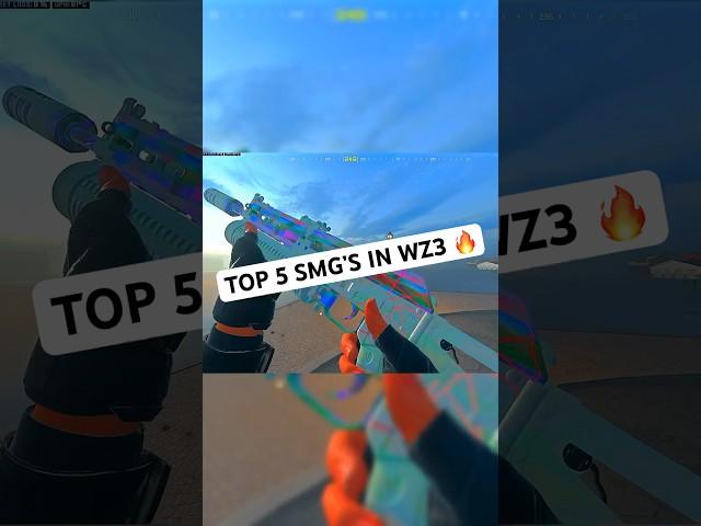 Top 5 Meta Smg’s To Use In Mw3 / Wz3  #fyp #wz3 #žorš #mw3