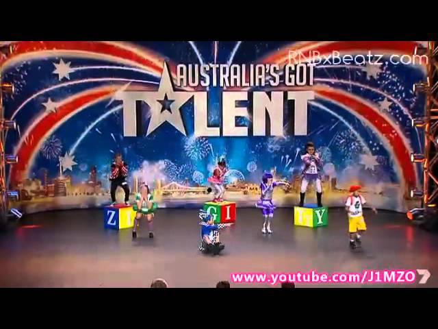 Zigitty Dance Crew - Australia's Got Talent 2012 Audition! - FULL