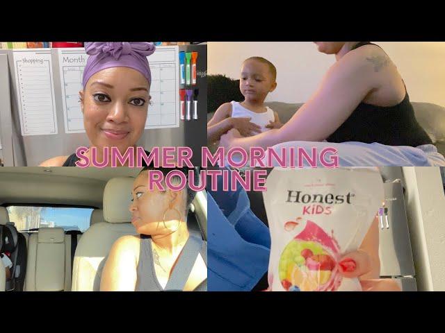 SUMMER MORNING ROUTINE WITH A TODDLER || TYPICAL WORK AND SCHOOL DAY |