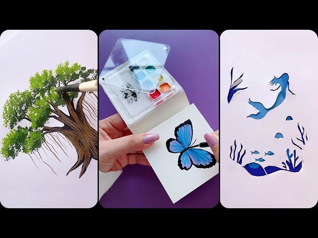 10 Easy Painting & Drawing Tips and Hacks That Work Extremely Well / Cool art ideas