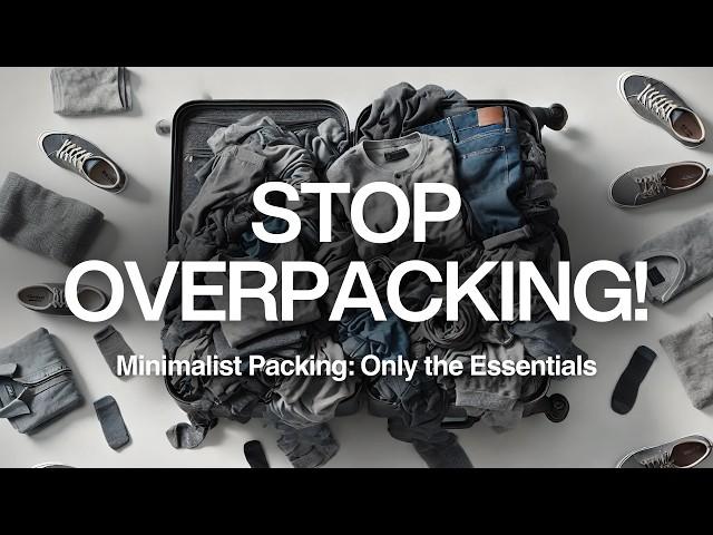 How to Start Minimalist ONE BAG TRAVEL