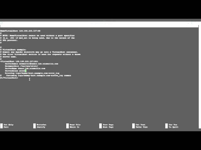 Configure Apache Virtual Hosts In CentOS VPS