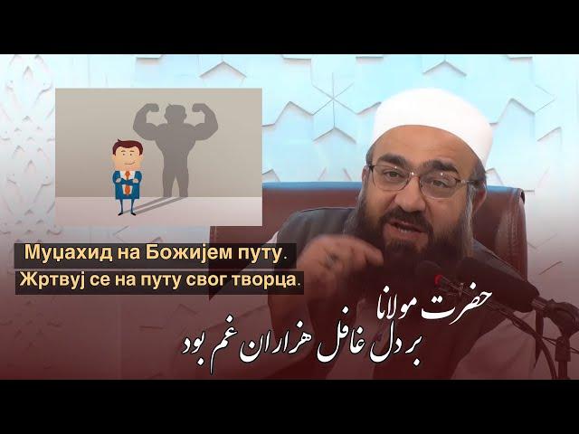 آن‌های که خدا را می‌خواهند باید از خیلی چیزها بگذرند. ️مولانا بهزاد فقهی.