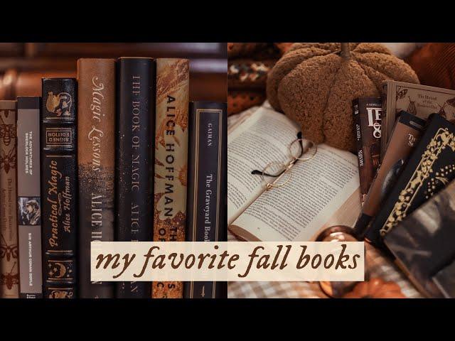 my favorite books to read in autumn 